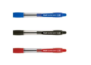 Caneta Esferográfica Ponta Grossa Pilot Super Grip 1.6 mm RT