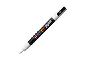 Caneta Posca PC-3M Branco 1