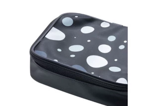 Estojo Necessaire Box Pompom Bolinhas BRW