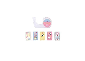 Fita Adesiva Decorativa Mini Washi Tape Panda Tilibra