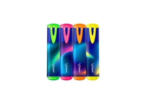 Kit Marca Texto Maped Nightfall Tons Neon c/4 Cores