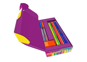 Kit Papelaria Neon Faber-Castell