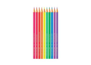 Lápis de Cor Faber Castell 10 Cores Neon