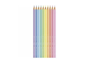 Lápis de Cor Faber Castell 10 Cores Pastel