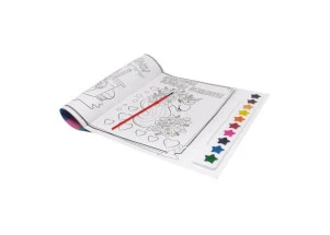 Livro Para Colorir Brincando Com Aquarela Unicórnios