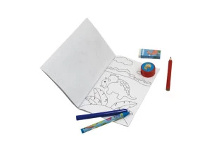 Livro Para Colorir Kit Dinossauros