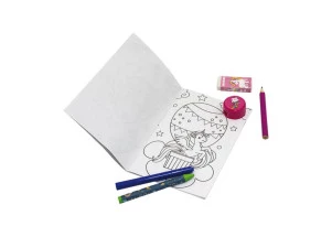 Livro Para Colorir Kit Unicórnios