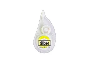 Marca Texto Em Fita Tilibra Amarelo Blister