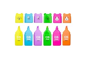 Marca Texto Mini Cis Fun Tons Neons