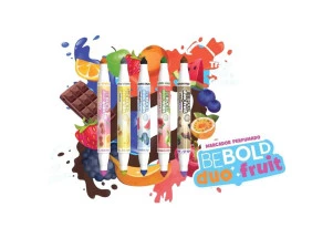 Marcador Be Bold Duo Fruit Duas Pontas New Pen 10 Cores