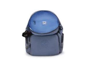 Mochila Kipling City Zip S Blue Lover 13L