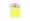 Bloco Adesivo Transparente Com Cor Amarelo Keep 75x75mm 50 Folhas