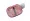 Estojo Box Rosa Pastel Transparente Cristal Com Aba Fizz