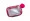 Estojo Box Rosa Transparente Cristal Sem Aba Fizz