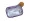 Estojo Box Roxo Transparente Cristal Sem Aba Fizz