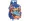 Mochila Escolar de Rodinhas Hot Wheels Azul Luxcel
