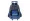 Mochila Escolar Infantil de Rodinhas Gamer Azul Luxcel