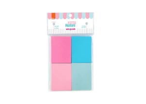 Post-it Notas Adesivas BRW Tutti Frutti 4 Cores 200F 38x51mm