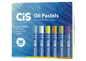 Giz Pastel Cis Kit com 36 Cores