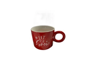 Caneca Natalina Let It Snow 250ml
