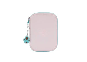 Estojo Kipling 100 Pens Sea Pink Met
