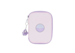 Estojo Kipling 100 Pens Sea Pink Met C