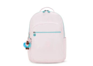 Mochila Kipling Seoul Sea Pink Met 27L