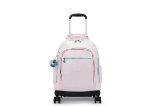 Mochila Kipling De Rodinhas New Zea Sea Pink Met