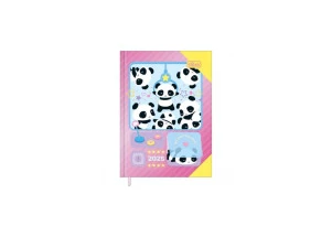 Agenda Diária 2025 Costurada Mini Tilibra Lovely Friend Get Your Cuteness 78mm x 108mm