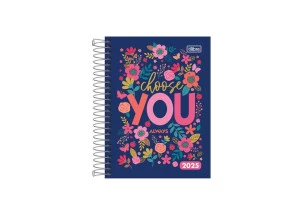 Agenda Diária 2025 Espiral Tilibra D+ Choose You 117mm x 164mm