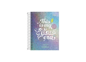 Agenda Diária 2025 Espiral Tilibra Glow Era 117mm x 164mm