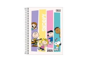 Agenda Planner 2025 Espiral Tilibra Snoopy 177mm x 240mm