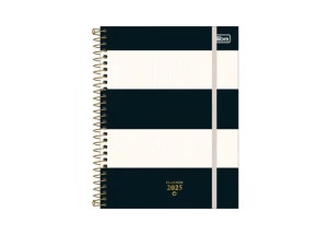 Agenda Planner 2025 Espiral Tilibra West Village Listras 177mm x 240mm