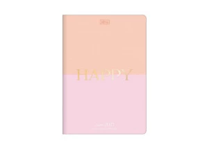 Agenda Planner 2025 Mensal Grampeado Tilibra Happy Joy 178mm x 254mm