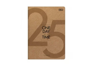 Agenda Planner 2025 Mensal Grampeado Tilibra Kraftwork One Day 178mm x 254mm