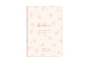 Agenda Planner 2025 Mensal Grampeado Tilibra Soho Bolinhas 178mm x 254mm