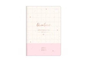 Agenda Planner 2025 Mensal Grampeado Tilibra Soho Linhas 178mm x 254mm