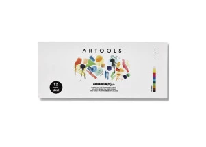 Aquarela em Bisnaga Artools Misci 12 Cores