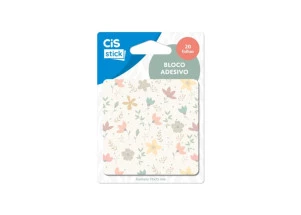 Bloco Adesivo Cis Stick Boho Flowers 75x75mm 20F