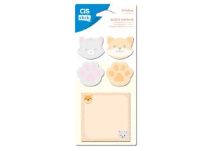 Bloco Adesivo Cis Stick Pets 5 Modelos C/20F