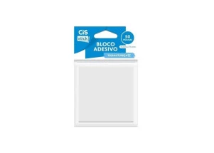 Bloco Adesivo Transparente Cis Stick 75x75mm