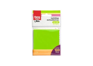 Bloco Adesivo Tris Holic Verde 100F 76mmx76mm