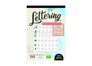 Bloco de Lettering Jandaia Arts 28F