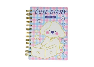 Caderninho Kawaii Fofo Cachorrinho