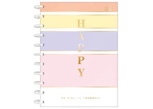 Caderno de Discos 10 Matérias Tilibra Tilidisco Happy 160fls
