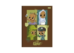 Caderno Brochurão Groot Marvel Foroni