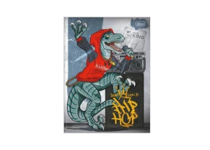 Caderno Brochurão Raptor Tilibra 80F Hip Hop