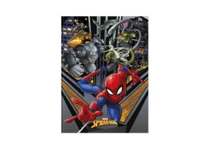 Caderno Brochurão Spider Man Tilibra 80F Homem Aranha Vilões