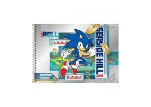 Caderno Cartografia e Desenho Sonic Tilibra 80F Seaside Hill