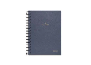 Caderno Colegial Com Planejamento Mensal Classic Cadersil Azul